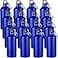 CHENGU 16 Pack Aluminum Water Bottles 20 Oz Blank Reusable Water Bottles Lightweight Aluminum Gym Travel Bottle Leak Proof Team Customized Bottles for Bike Bicycle Camping