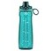 Pogo BPAFree Plastic Water Bottle with Chug Lid 32 Oz Quetzal Teal
