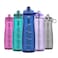 Pogo BPAFree Tritan Plastic Water Bottle with Soft Straw 40 Oz Blue