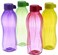 Tupperware Eco Sports 1 Litre Aqua Safe Water Bottle Set of 4 32 Oz