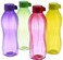 Tupperware Eco Sports 1 Litre Aqua Safe Water Bottle Set of 4 32 Oz