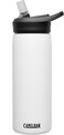 CamelBak Eddy Insulated Stainless Steel Water Bottle with Bite Valve Straw LongLasting Cold Hydration for Everyday Performance 20oz White