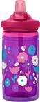 CamelBak Eddy Kids Water Bottle with Bite Valve Straw LeakResistant EasySip Design for Everyday Hydration 14oz Flower Power