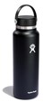 Hydro Flask Water Bottle Insulated Stainless Steel Wide Mouth Flex Lid Non Spill Leakproof and Refillable in 40 Oz
