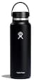 Hydro Flask Water Bottle Insulated Stainless Steel Wide Mouth Flex Lid Non Spill Leakproof and Refillable in 40 Oz