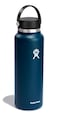 Hydro Flask Water Bottle Insulated Stainless Steel Wide Mouth Flex Lid Non Spill Leakproof and Refillable in 40 Oz