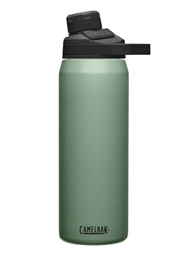 CamelBak Chute Mag Vacuum Insulated Stainless Steel Water Bottle Magnetic LeakResistant Cap for Everyday Hydration 25oz Moss