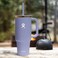 Hydro Flask 40 Oz Travel Tumbler with Handle Lid and Straw Insulated Stainless Steel in 40 Oz Lupine