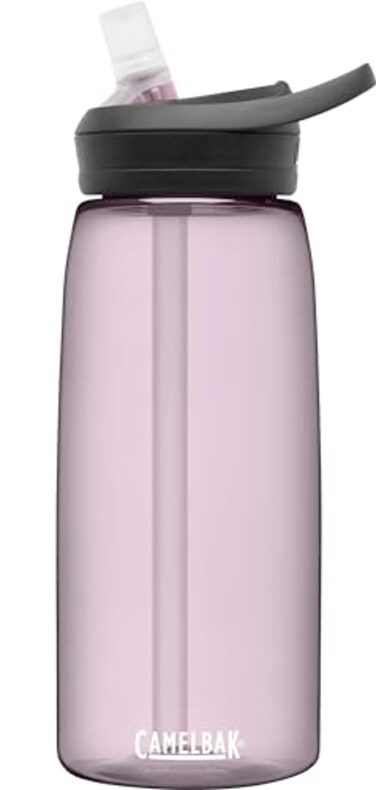 CamelBak Eddy Water Bottle with Bite Valve Straw LeakResistant EasySip Design for Everyday Hydration 32oz Purple Sky
