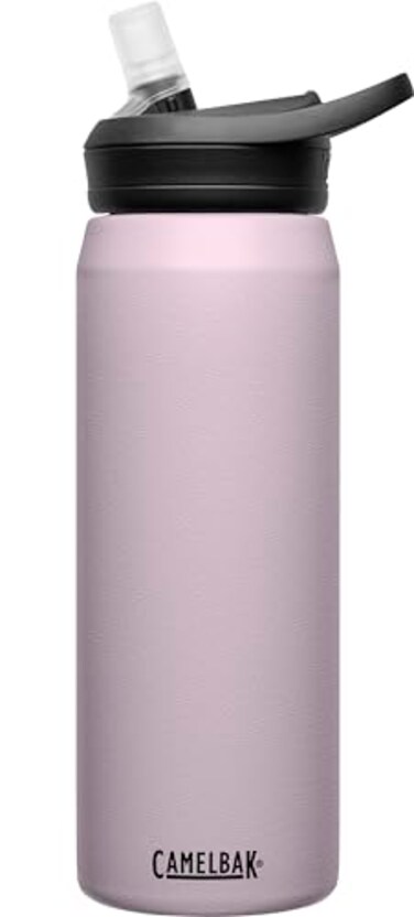CamelBak Eddy Insulated Stainless Steel Bite Valve Straw Water Bottle Purple Sky 25oz
