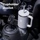 Hydro Flask Travel Tumbler with Handle Lid and Straw Insulated Stainless Steel in 32 Oz Seacliff