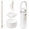 SITKOL Silicone Boot Set for Owala Water Bottle 24 oz Includes Water Bottle Handle Strap Perfect Owala Accessories Fits Owala Tumbler Owala Free Sip for Pink owala White