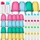 Skybooly 40 Pcs 17 oz Plastic Water Bottles Bulk and Drawstring Backpack Set for School Reusable Flip Top Leakproof Water Bottles with Handle for Adults Sports Gym Travel Party OutdoorStylish