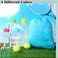 Skybooly 40 Pcs 17 oz Plastic Water Bottles Bulk and Drawstring Backpack Set for School Reusable Flip Top Leakproof Water Bottles with Handle for Adults Sports Gym Travel Party OutdoorStylish