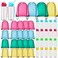 Skybooly 40 Pcs 17 oz Plastic Water Bottles Bulk and Drawstring Backpack Set for School Reusable Flip Top Leakproof Water Bottles with Handle for Adults Sports Gym Travel Party OutdoorStylish
