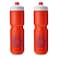 HydraPak Polar Bottle Breakaway Surge Lightweight Bike Water Bottle 2Pack High Flow Cycling Sports Squeeze Bottle Orange 880ml 30oz