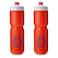 HydraPak Polar Bottle Breakaway Surge Lightweight Bike Water Bottle 2Pack High Flow Cycling Sports Squeeze Bottle Orange 880ml 30oz