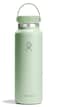 Hydro Flask Water Bottle Insulated Stainless Steel Wide Mouth Flex Lid Non Spill Leakproof and Refillable in 40 Oz