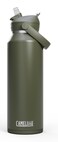 CamelBak Thrive Flip Straw Insulated Stainless Steel Water Bottle Cold Retention Design for Everyday Hydration and Active Use 40oz Moss