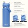 CamelBak Thrive Flip Straw Insulated Stainless Steel Water Bottle Cold Retention Design for Everyday Hydration and Active Use 20oz Sky Blue