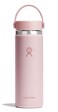 Hydro Flask Water Bottle Insulated Stainless Steel Wide Mouth Flex Lid Non Spill Leakproof and Refillable in 20 Oz Tonal Trillium