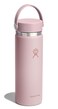 Hydro Flask Water Bottle Insulated Stainless Steel Wide Mouth Flex Lid Non Spill Leakproof and Refillable in 20 Oz Tonal Trillium