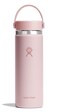 Hydro Flask Water Bottle Insulated Stainless Steel Wide Mouth Flex Lid Non Spill Leakproof and Refillable in 20 Oz Tonal Trillium