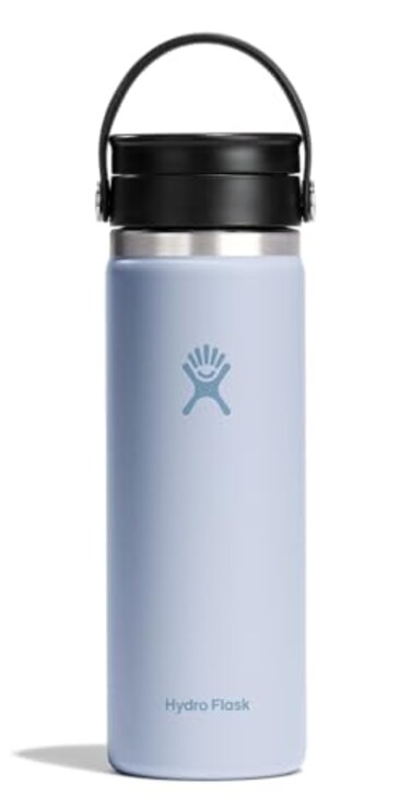 Hydro Flask Flex Sip Coffee Tumbler Insulated Stainless Steel Non Spill Leak Proof Travel Coffee Cup 20 Oz Surf Blue