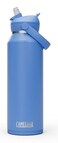 CamelBak Thrive Flip Straw Insulated Stainless Steel Water Bottle Cold Retention Design for Everyday Hydration and Active Use 40oz Sky Blue