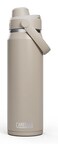 CamelBak Thrive Chug Insulated Stainless Steel Water Bottle Cold Retention with High Flow Lid for Everyday Hydration and Active Use 25oz Stone