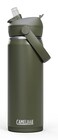 CamelBak Thrive Flip Straw Insulated Stainless Steel Water Bottle Cold Retention Design for Everyday Hydration and Active Use 20oz Moss