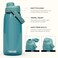 CamelBak Thrive Chug Water Bottle High Flow Lid Design for Quick Everyday Hydration and Active Use 32oz Cove