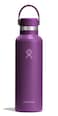 Hydro Flask Water Bottle Insulated Stainless Steel Non Spill Leakproof in 21 Oz Beachplum Purple