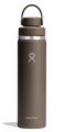 Hydro Flask Water Bottle Insulated Stainless Steel Wide Mouth Flex Chug Lid Non Spill Leakproof in 24 Oz Sandpiper