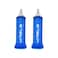 WRELS TPU Soft Flask Lightweight Portable Reusable Water BottleBPA Free Collapsible Flask for Hydration Pack in Running Hiking Cycling and Marathon250ml2 Packs
