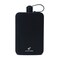 Rocket Scienz Flat Water Bottle Stainless Steel 17oz Flask Minimalistic Design for Easy Portability BPAFree LeakProof Perfect for Travel Gym and Everyday Use Black