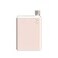 memobottle A5 Pale Coral Bundle 25oz 750ml Bottle silicone sleeve lid Slim Water Bottle for Bags Beside Books Laptops BPA Free Tritan Modern Minimalist