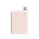 memobottle A5 Pale Coral Bundle 25oz 750ml Bottle silicone sleeve lid Slim Water Bottle for Bags Beside Books Laptops BPA Free Tritan Modern Minimalist