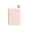 memobottle A5 Pale Coral Bundle 25oz 750ml Bottle silicone sleeve lid Slim Water Bottle for Bags Beside Books Laptops BPA Free Tritan Modern Minimalist