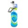 O2COOL Mist N Sip Misting Water Bottle 2in1 Mist And Sip Function With No Leak Pull Top Spout Reusable Sports Water Bottle 20 oz Tie Dye Blue