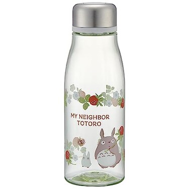 Skater My Neighbor Totoro Direct Drinking Plastic Water Bottle with infuser 1691oz Rasberry