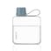 ALLKELR Portable Flat Water BottleBPA Free Reusable Tritan Plastic Travel Water Bottle CupLightweight Leakproof Slim Water Bottle Fits PurseBackpacking Hiking Blue 108 oz