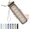 Hyeta 32oz Water Bottles with Straw Stay Motivated and Hydrated with Convenient Times to Drink Markings Durable Leakproof