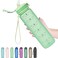 Hyeta 32oz Water Bottles with Straw Stay Motivated and Hydrated with Convenient Times to Drink Markings Durable Leakproof