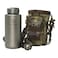 Valtcan Titanium Water Bottle EndurePro 1000ml 34oz 219 Grams Ultralight Pot Wide Mouth Sports Hiking and Camping Trail Heatable on Open Flames for Gym Workout 11 Quart