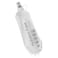 WILDREEDS 500ml Soft Flask TPU Collapsible Soft Water Bottle for Hydration Pack Running Vest Folding Water Bottle for Hiking Cycling Climbing1Pcs White