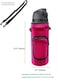 AF-WAN Neoprene Carrier Water Bottle Insulation SleeveWaterproof AntiSlip AntiScratch Pouch with Shoulder Strap fit for Owala Insulated Stainless Steel Water Bottle Rose Red For 40 oz