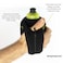 Amphipod Hydraform ErgoLite Handheld Water Bottle BPAFree Minimalist Insulated Hydration for UltraRunning Walking Charcoal 20 oz