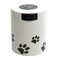 Tightpac Pawvac 3 Ounce Vacuum Sealed Pet Food Storage Container White Cap BodyBlack Paws