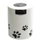 Tightpac Pawvac 3 Ounce Vacuum Sealed Pet Food Storage Container White Cap BodyBlack Paws